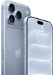 iPhone, Farbe Polar (Hellblau), Rückansicht mit Ceramic Shield, Dreifach-Kamera-System